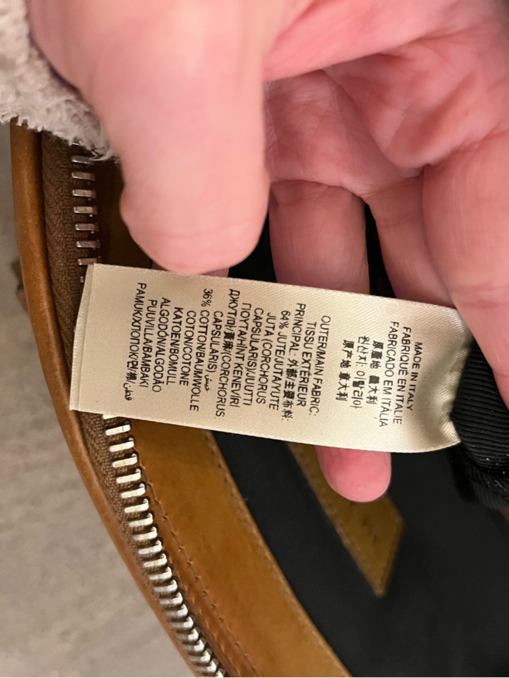 Burberry Brown and Tan Canvas & Leather Bowling Satchel- Oversized - Picture 9 of 15